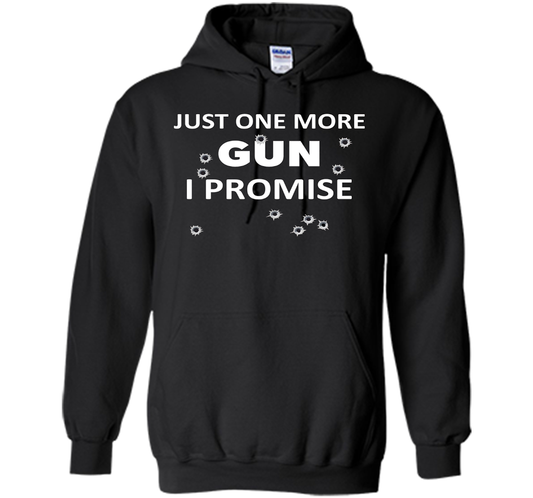 Gun Rights T-shirt Just One More Gun Black