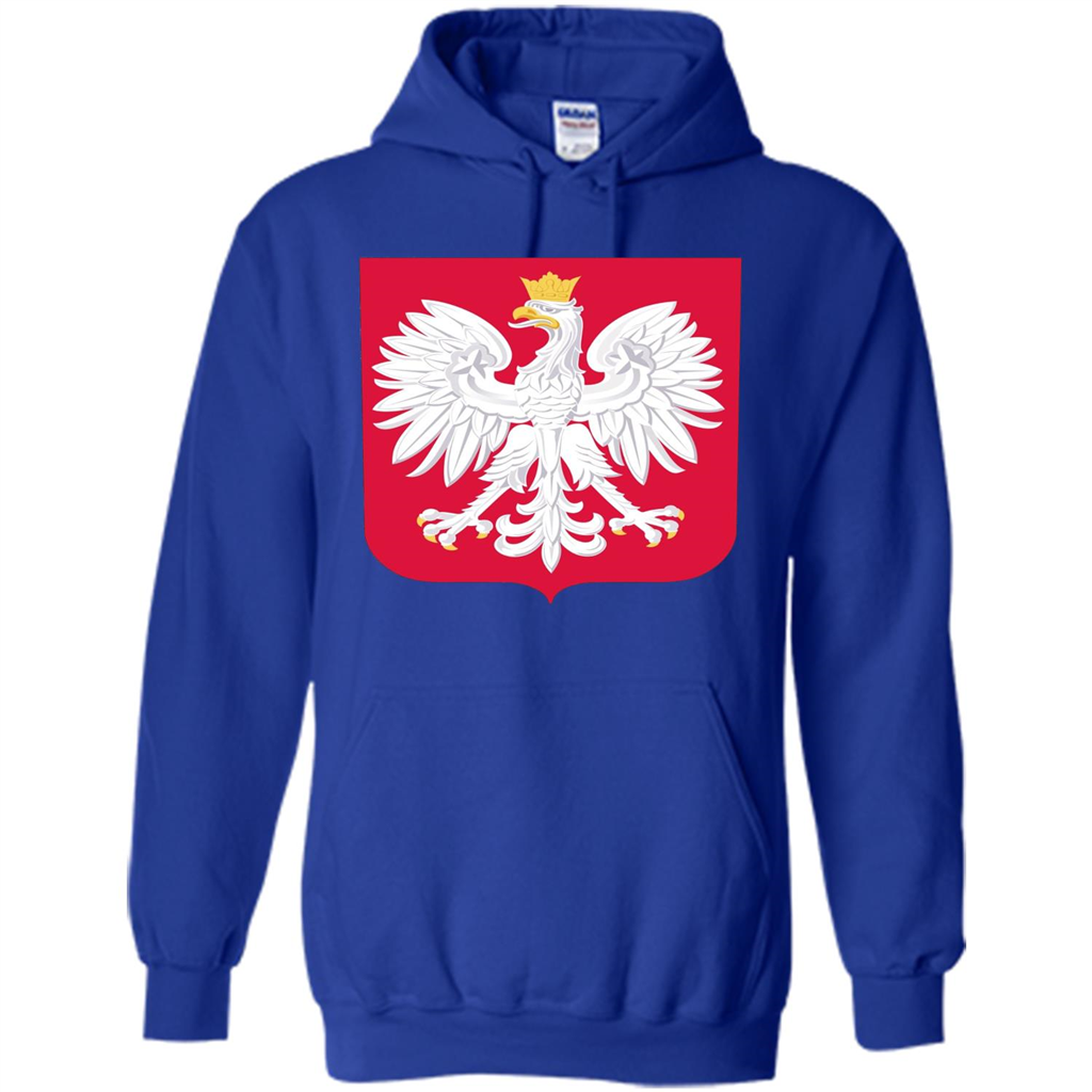 Polish Eagle T-shirt Polska Poland T-shirt Royal