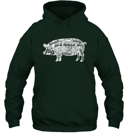 Pig Grand Champion Shirt Hoodie Hoodie Forest
