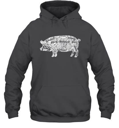Pig Grand Champion Shirt Hoodie Hoodie Dark Heather