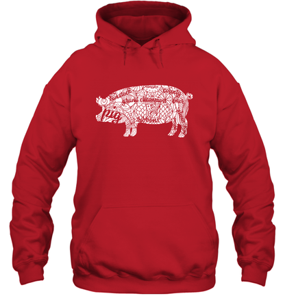 Pig Grand Champion Shirt Hoodie Hoodie Red