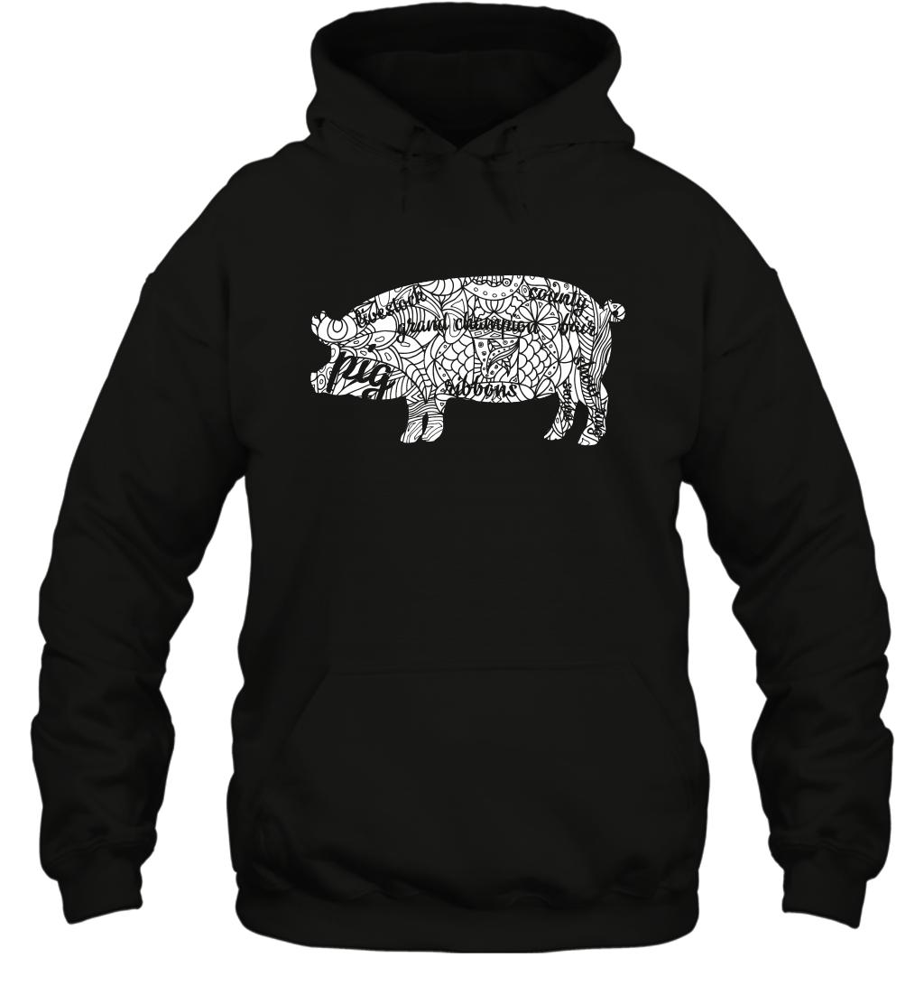 Pig Grand Champion Shirt Hoodie Hoodie Black