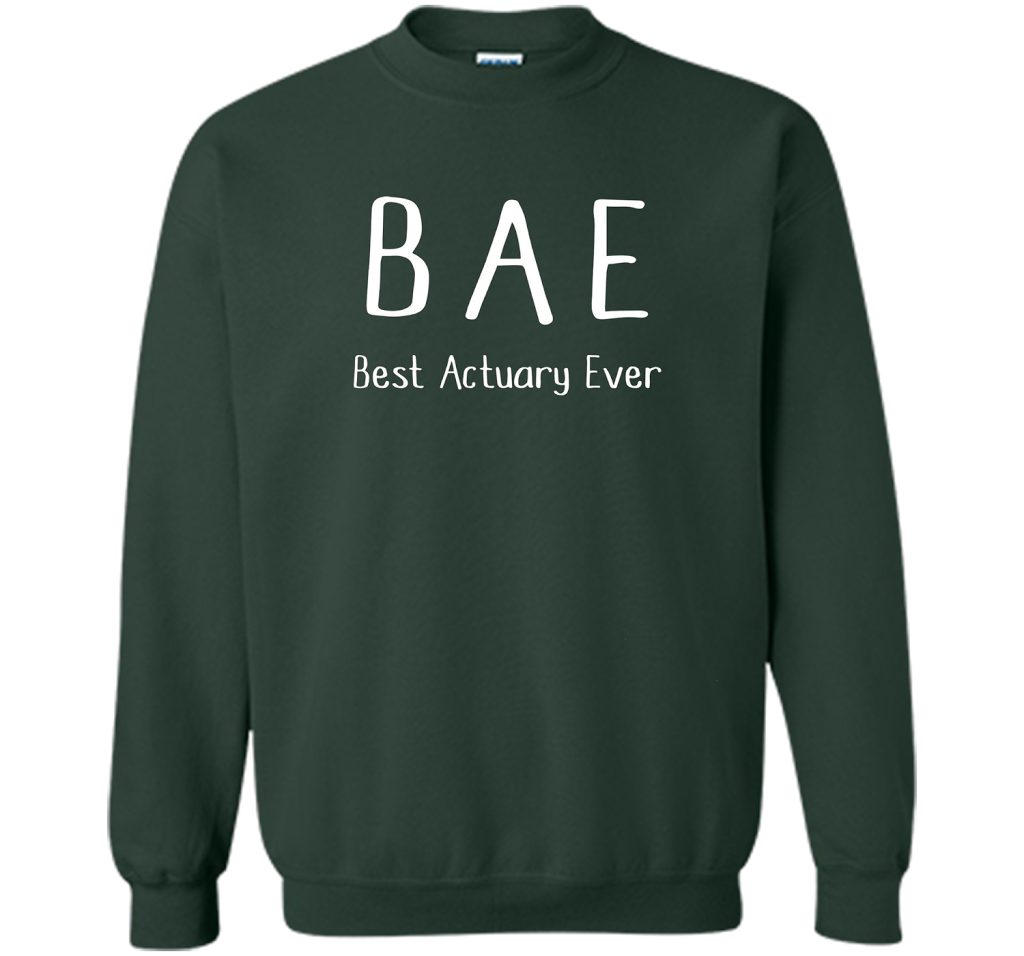 BAE Best Actuary Ever Tshirt funny work job humor shirt shirt Forest Green