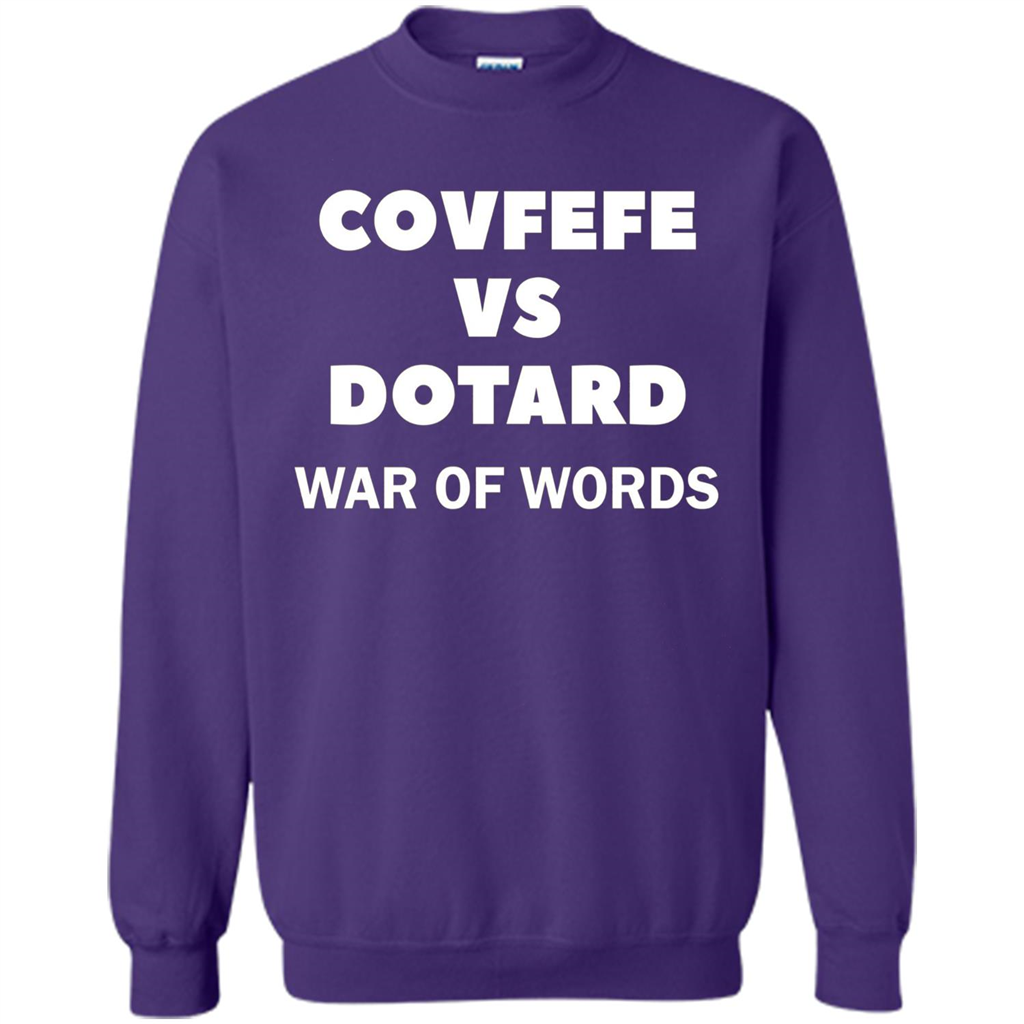 Covfefe vs Dotard T-Shirt War Of Words Orange