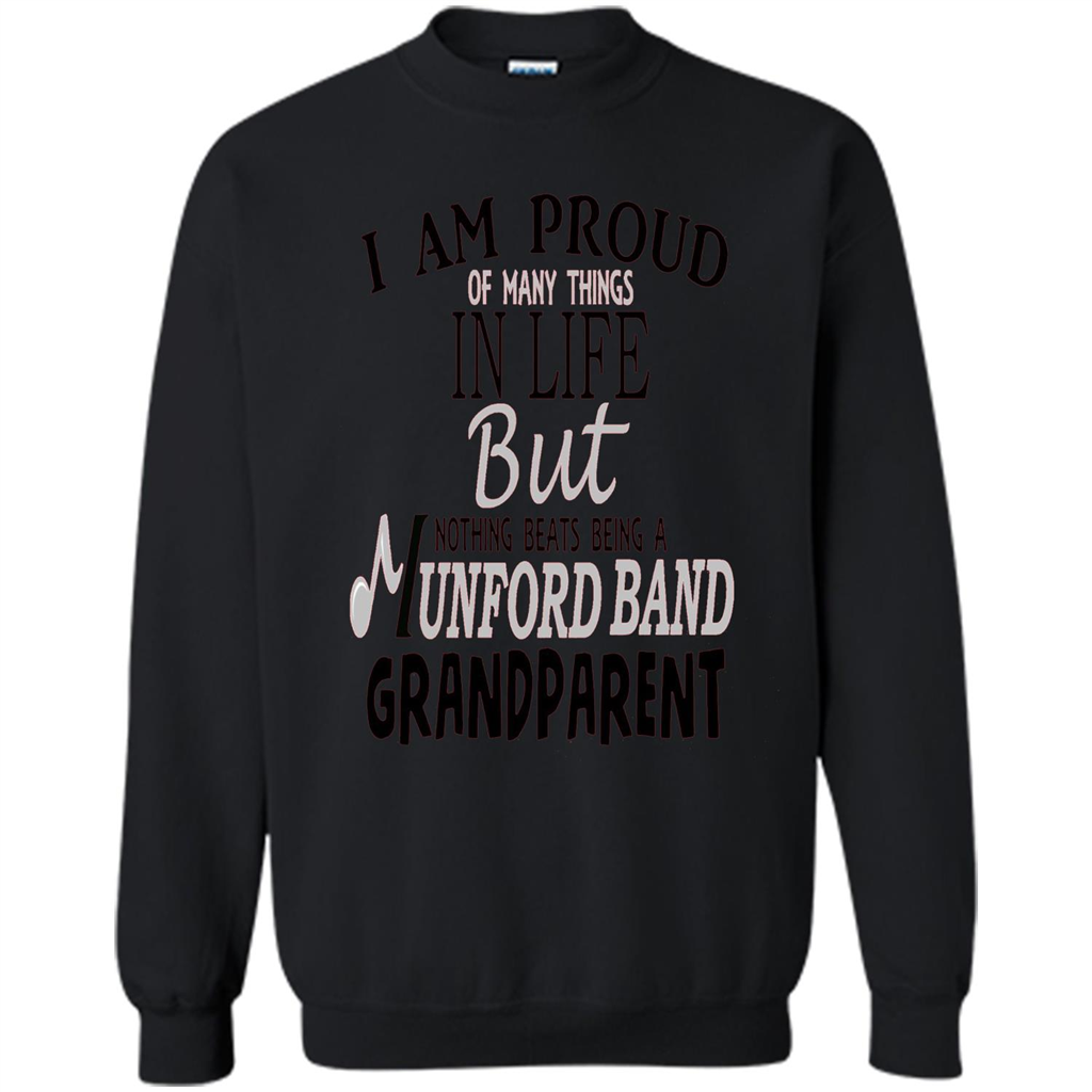 Proud Grandparent T-shirt Nothing Beats Being A Grandparent Black