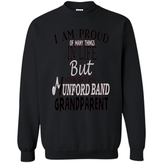 Proud Grandparent T-shirt Nothing Beats Being A Grandparent Black