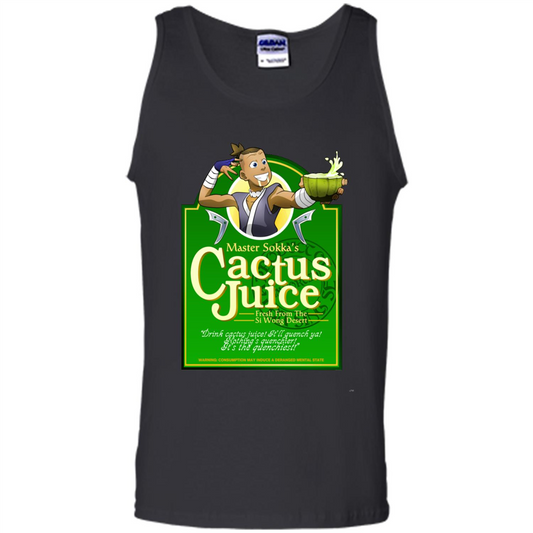 Master Sokka's Cactus Juice T-shirt Black
