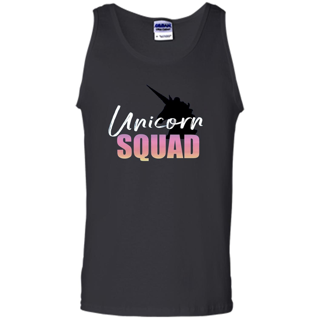 Unicorn Squad Rainbow Unicorns T-Shirt Black