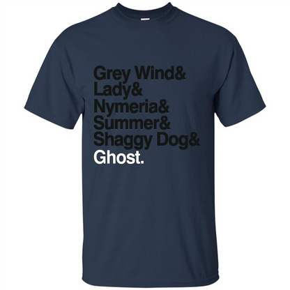 Grey Wind Lady Nymeria Summer Shaggy Dog Ghost Navy