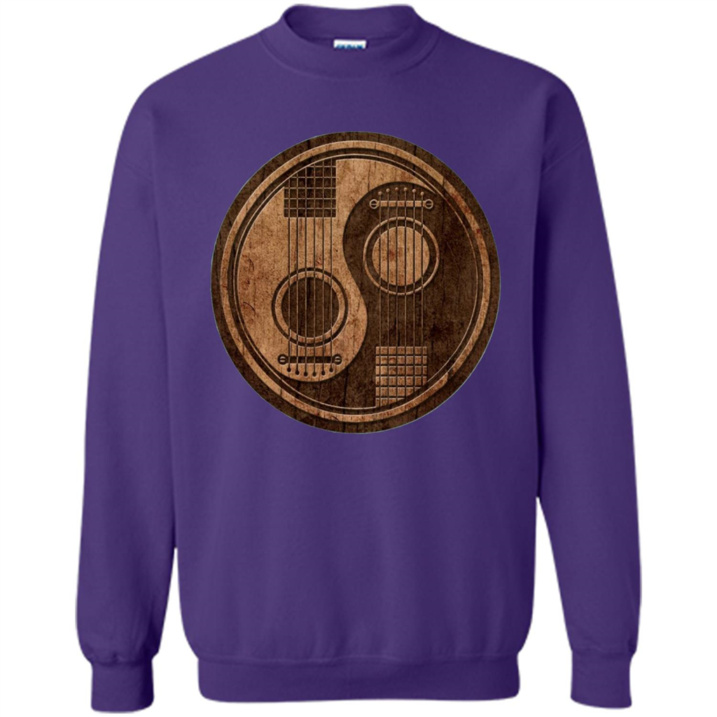Best gift for Guitar T-shirt Guitar Ying-Yang Gift Orange