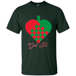 God Jul Merry Christmas T-shirt