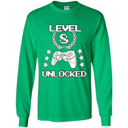Video Game T-shirt Legendary Gamers 8th Unlocked T-shirt