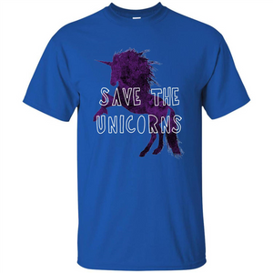 Unicorn T-shirt Save the Unicorns T-shirt