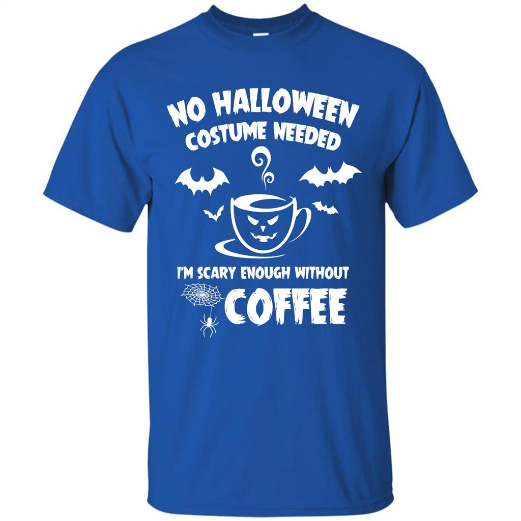 Halloween T-shirt No Halloween Costume Needed T-shirt Royal