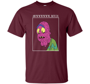 Rick &amp; Morty Aww Bitch shirt