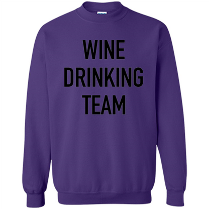 Drinking T-shirt Wine Drinking Team Orange