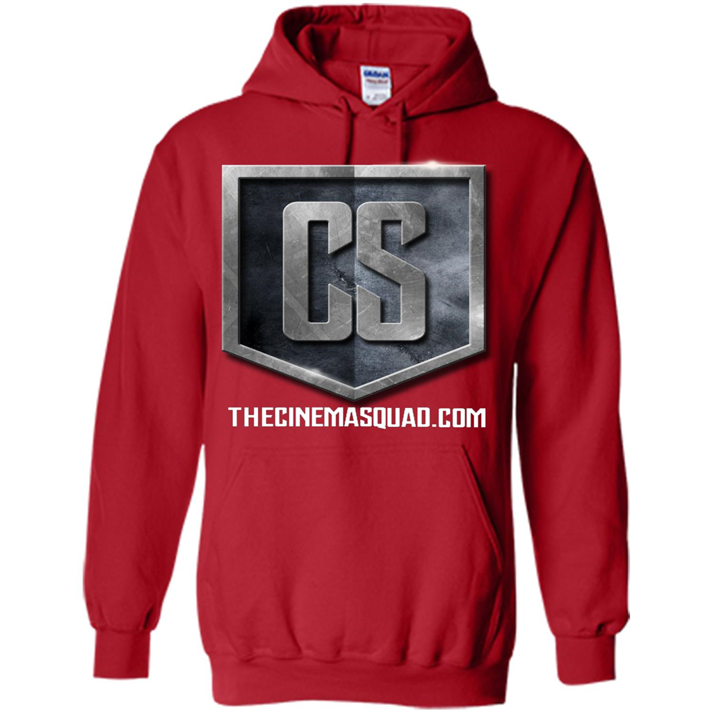 Movies T-shirt Upper Left Red