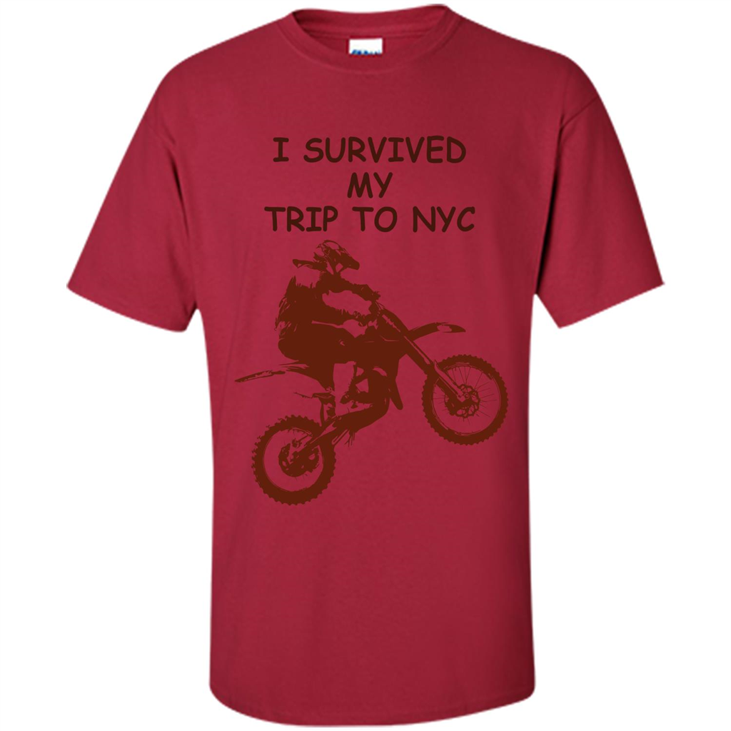 I Survived My Trip To NYC T-shirt Cardinal