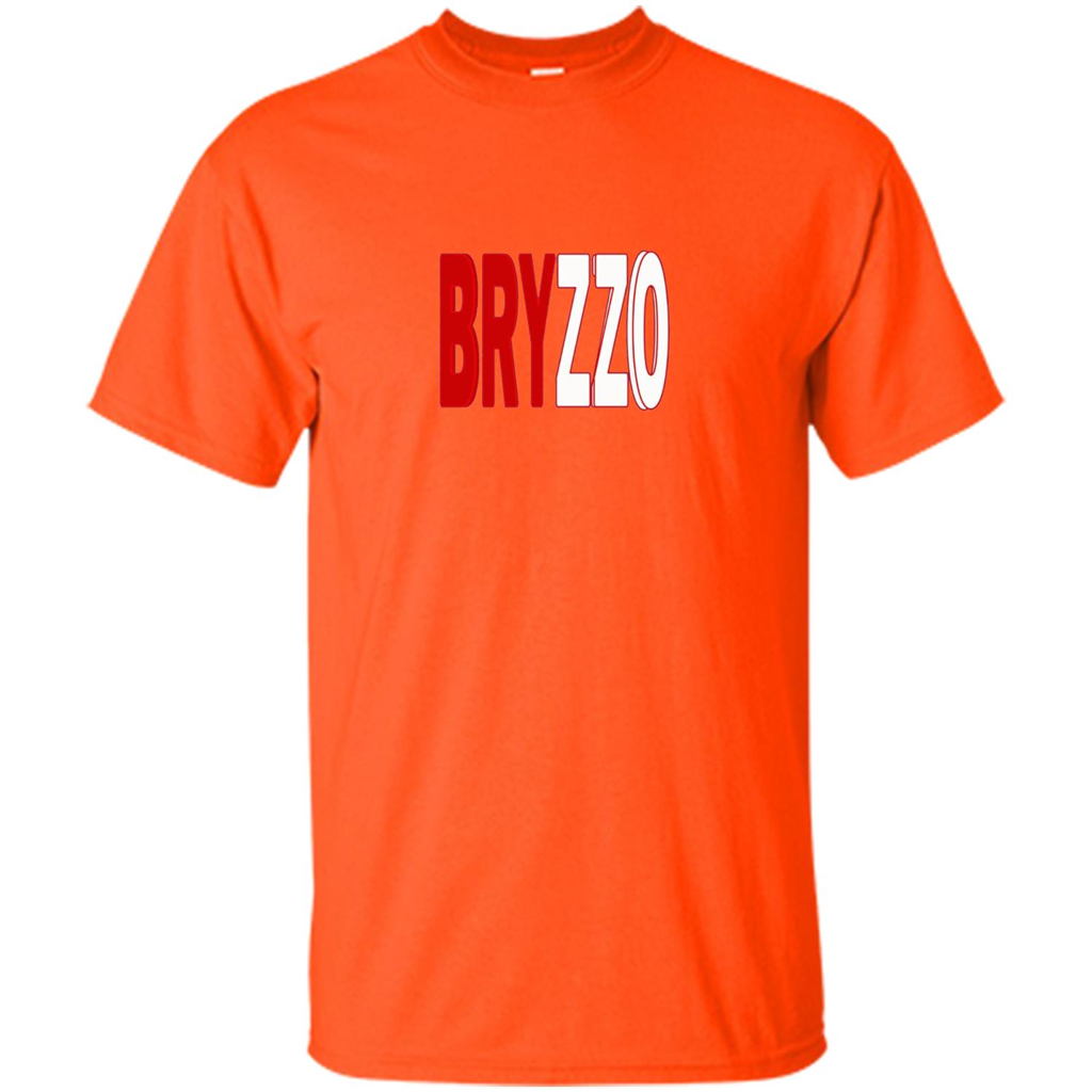 Bryzzo Bryant and Rizzo Funny Baseball T-shirt Orange