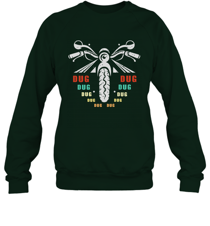 Dug Dug Dug Motorcycle Racing Shirt Sweatshirt Sweatshirt Forest