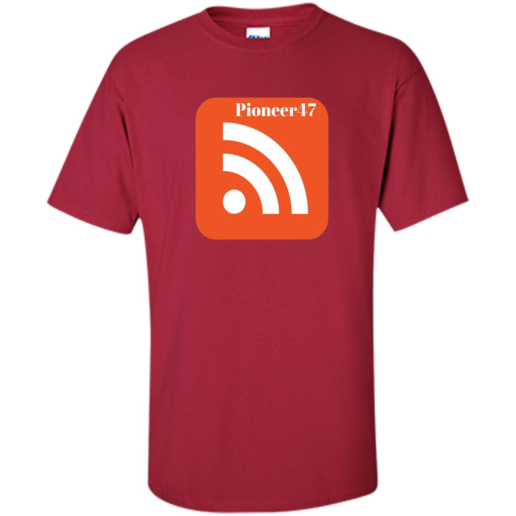 Pioneer47 t-shirt LDS Mormon T-shirt for Youth and Adults Cardinal