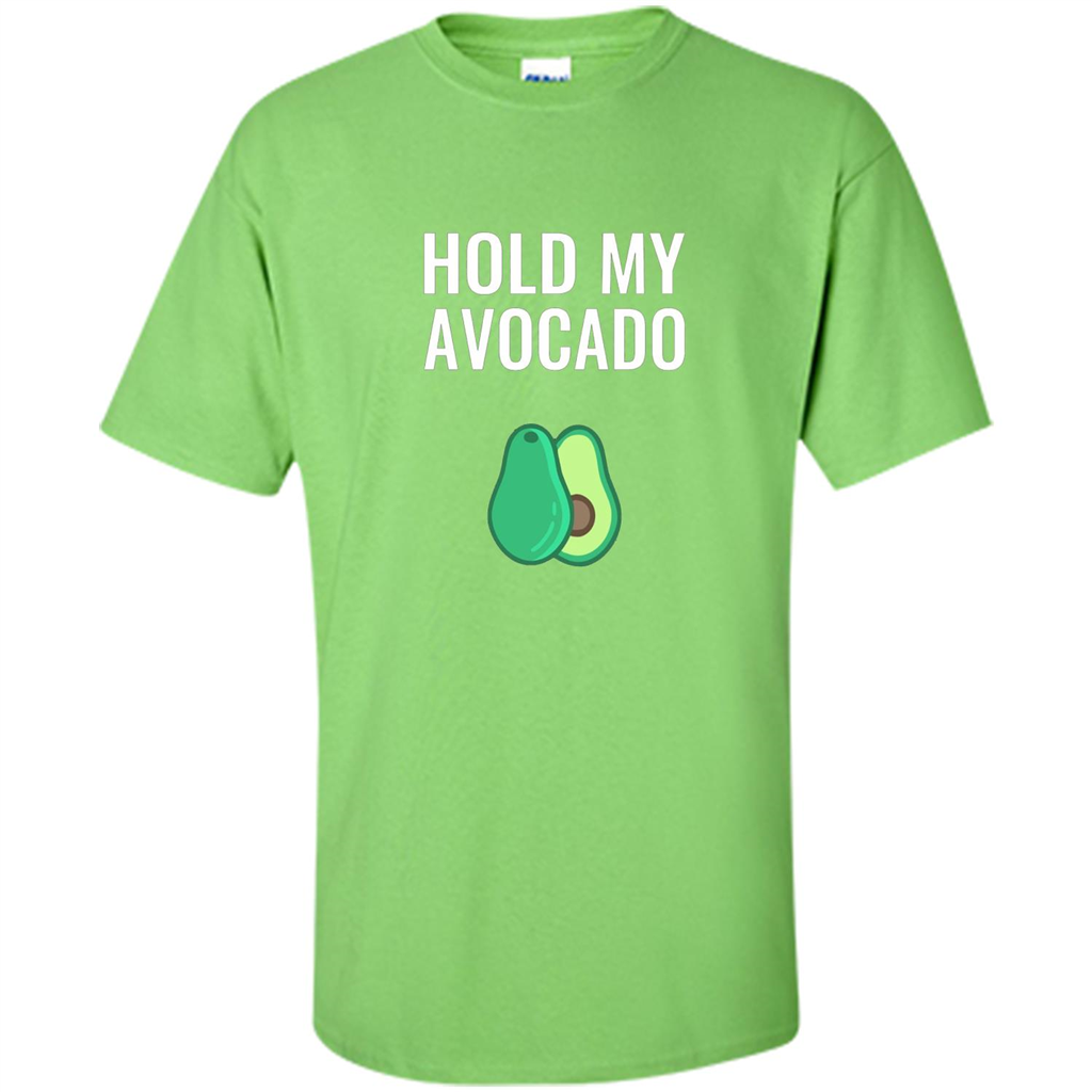 Hold My Avocado T-shirt Lime
