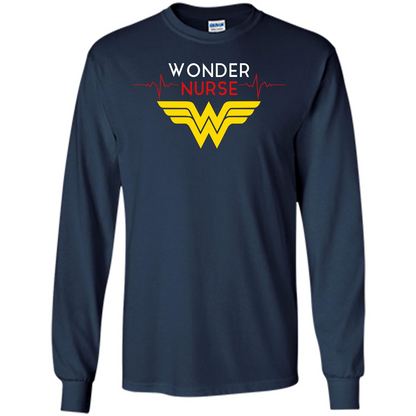 Nurse Lover. Wonder Nurse T-shirt Navy