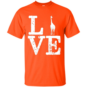 I Love Giraffe T-Shirt