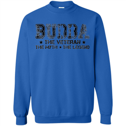 Fathers Day T-shirt Bubba The Veteran The Myth The Legend Royal