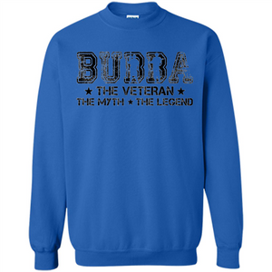 Fathers Day T-shirt Bubba The Veteran The Myth The Legend