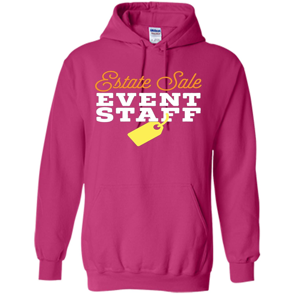 Estate Sale Event Staff T-shirt Heliconia