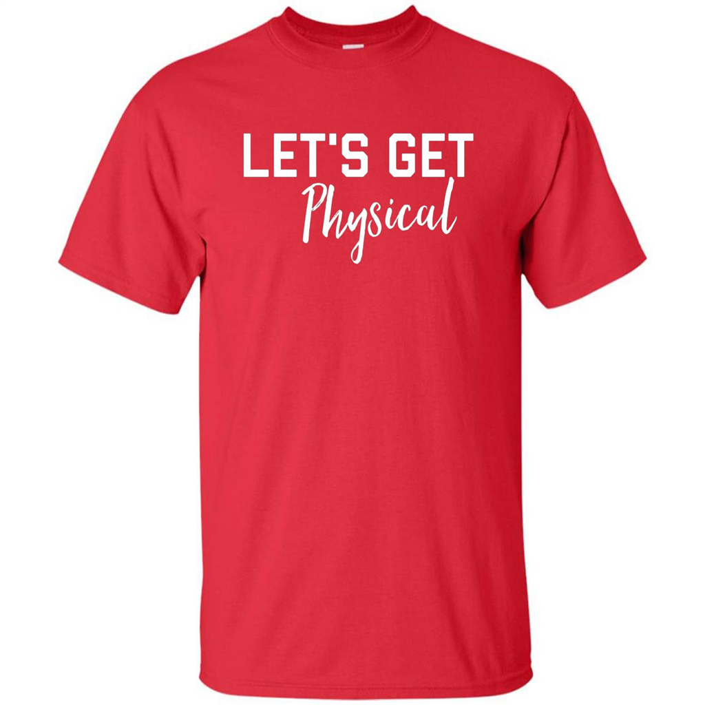 Let's Get Physical T-Shirt Red