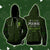 If Lost Please Return To Ireland St.Patrick's Day Zip Up Hoodie