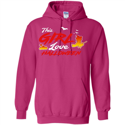 Halloween T-shirt This Girl Love Halloween Heliconia