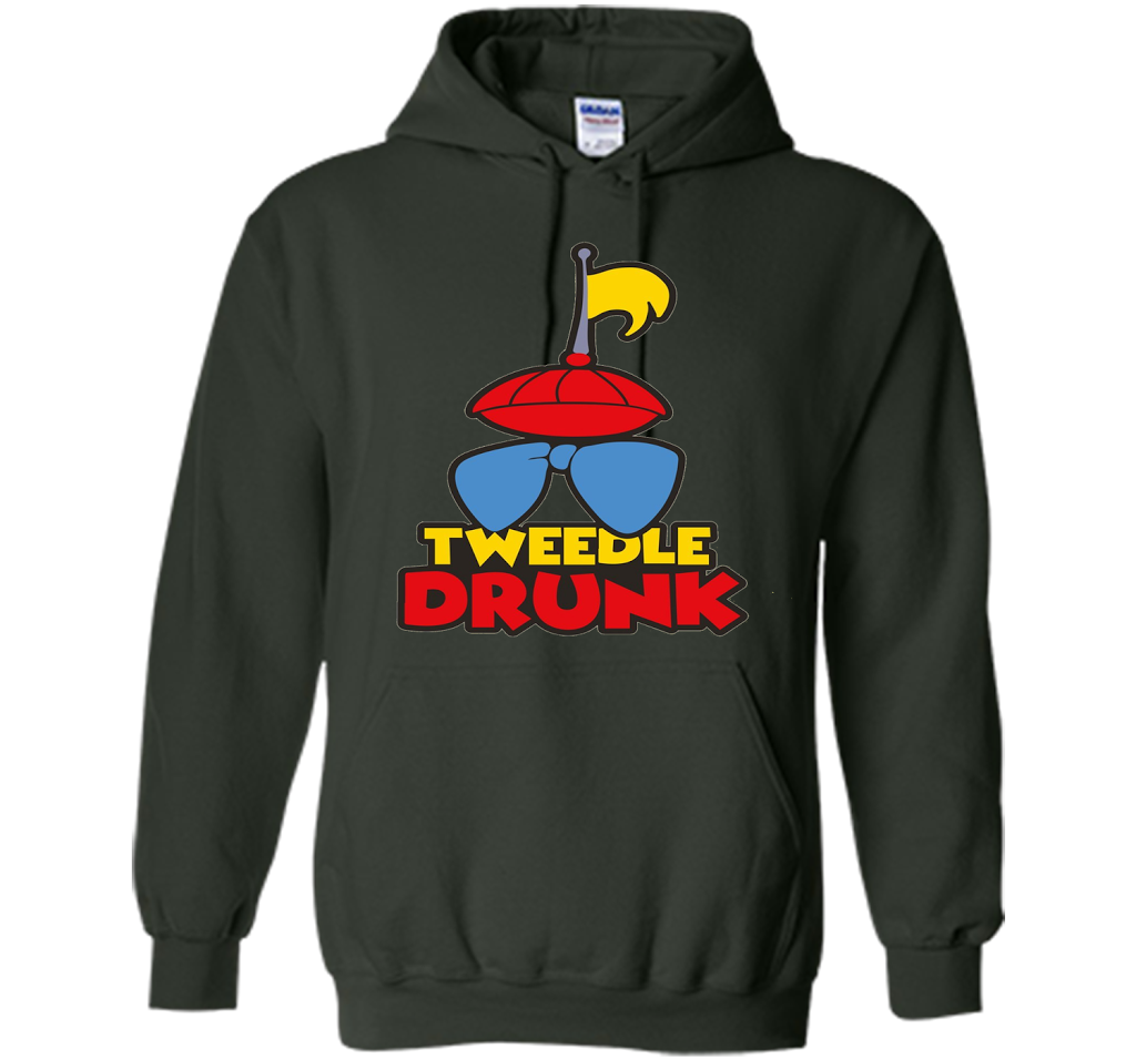 Drunk T-shirt Tweedle Drunk T-Shirt