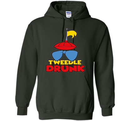 Drunk T-shirt Tweedle Drunk T-Shirt