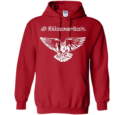 Vibrant T-Shirt Be A Maverick T-shirt Red