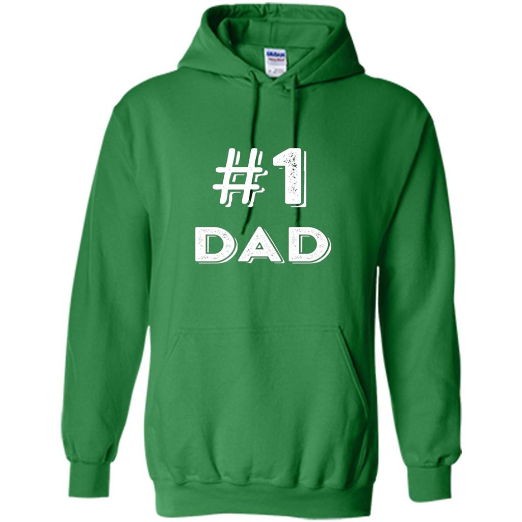 Fathers Day T-shirt Dad No.1 T-shirt Irish Green