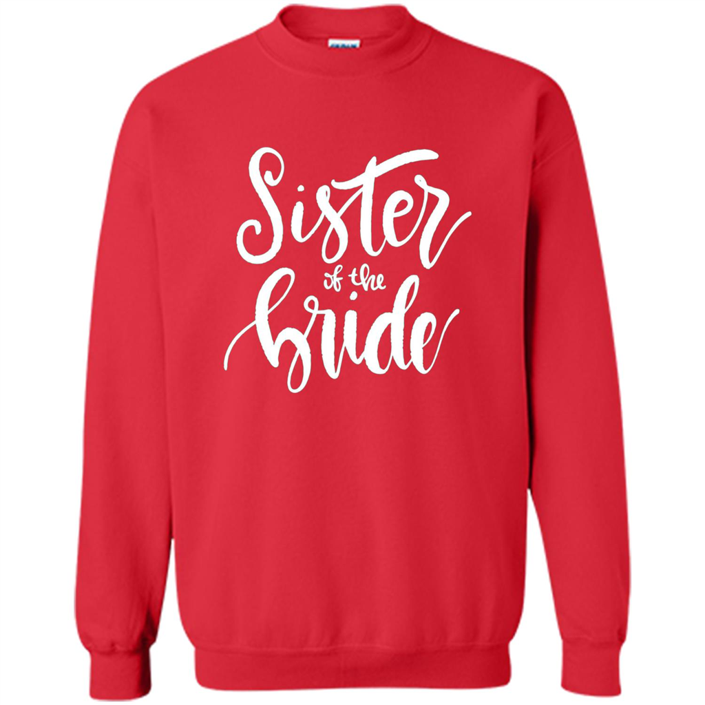 Sister Of The Bride T-shirt Red