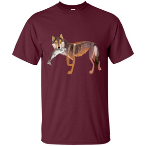 Sea Wolf T-shirt Fish and Wolf