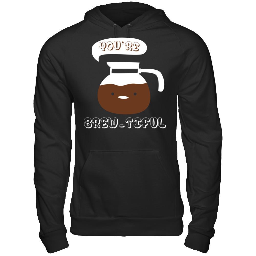 You're Brew-tiful Gildan - Pullover Hoodie Black