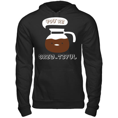 You're Brew-tiful Gildan - Pullover Hoodie Black