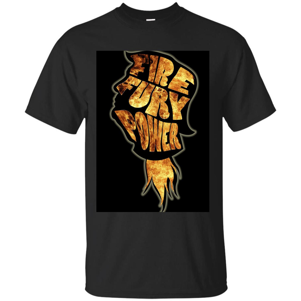 Fire Fury Power T-shirt Black