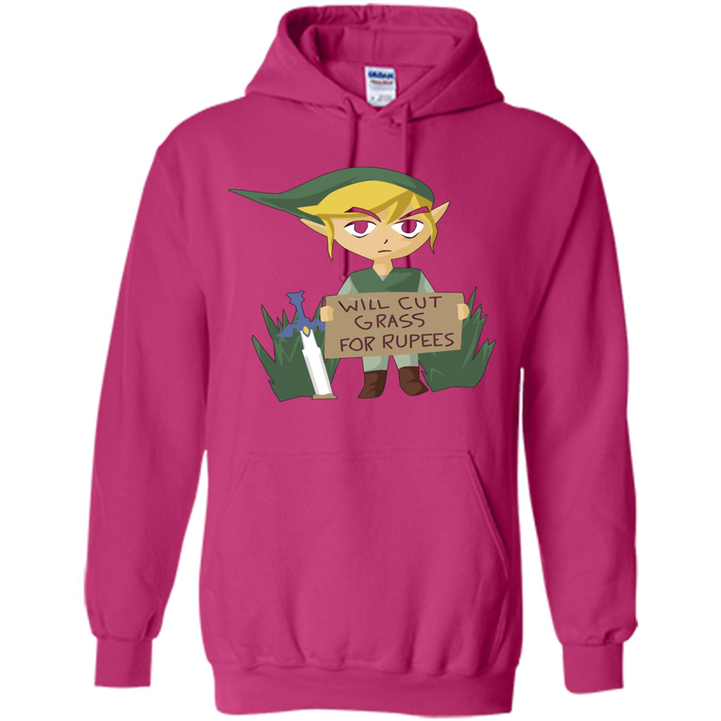 Video Games T-shirt Will Cut Grass For Rupees T-shirt Heliconia