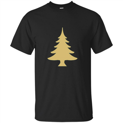 Christmas Tree T-shirt Xmas Tree T-shirt Black