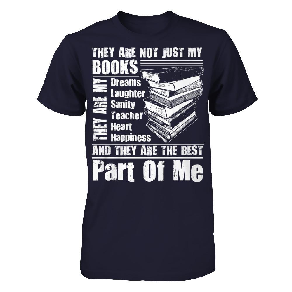 They Are Not Just My Books, They Are My Dreams Next Level - Unisex Fitted Tee Midnight Navy