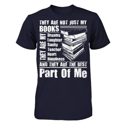 They Are Not Just My Books, They Are My Dreams Next Level - Unisex Fitted Tee Midnight Navy