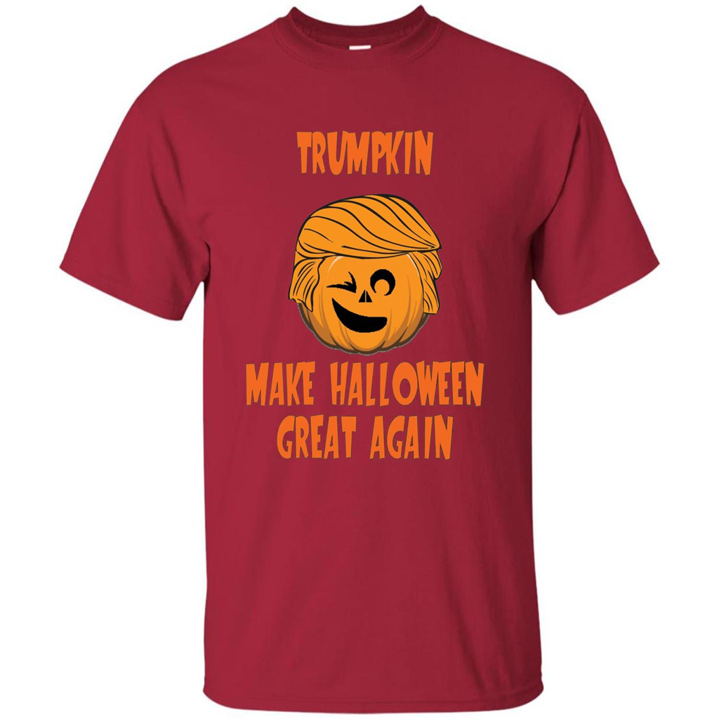 Trumpkin Make Halloween Great Again T-shirt Cardinal