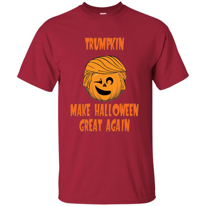 Trumpkin Make Halloween Great Again T-shirt Cardinal
