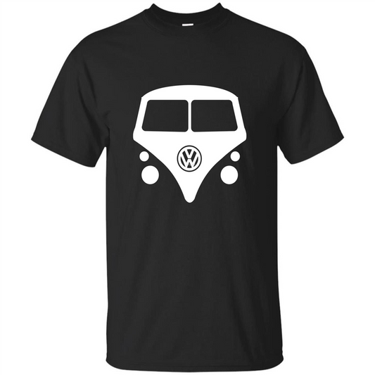 Car Lover T-shirt Split Window Kombi T-shirt Black